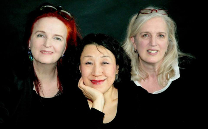 Beverly, Sawako and Rebecca